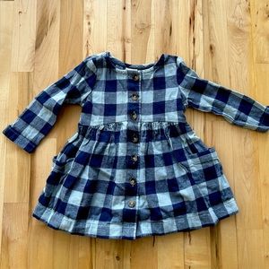 Hanna Andersson flannel dress